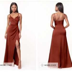 Terracotta Bridesmaid Dress